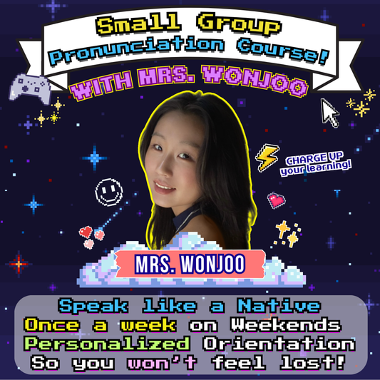 KoreanLearnin 6 WEEK Pronunciation Course (NEW students only)