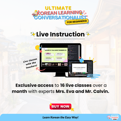 Absolute Beginner Ultimate Korean Learnin Program